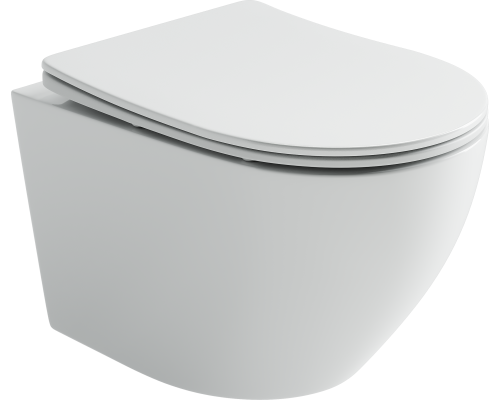 Унитаз подвесной Ceramicanova Uno Rimless CN11001 белый Унитаз подвесной Ceramicanova Uno Rimless CN11001 белый