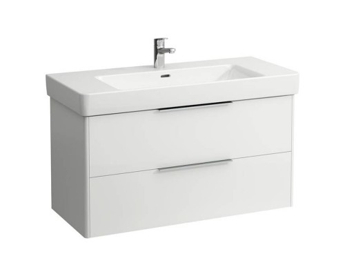 Laufen Base Тумба подвесная 101х44х53см., с раковиной, 1 отв., 2 ящика, цвет: белый матовый. 8.1396.6.000.104.1, 4.0245.2.110.260.1 Laufen Base Тумба подвесная 101х44х53см., с раковиной, 1 отв., 2 ящика, цвет: белый матовый. 8.1396.6.000.104.1, 4.0245.2.110.260.1