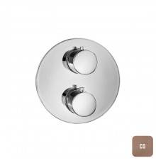 Almar Core Смеситель для душа, встраиваемый, термостатический, цвет: Copper Brushed PVD. E176832.CO