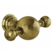 CA 244.92 OLD BRASS Крючок двойной (малый) CA24492