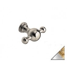 CA 244.39 CHROME/GOLD Крючок двойной (малый) CA24439