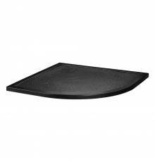 Поддон для душа BelBagno Uno TRAY-MR-UNO-R-90-550-35-NERO-NO, 90х90, черный матовый, с сифоном