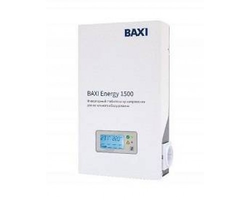 Инверторный стабилизатор для котельного оборудования BAXI Energy 1500 Инверторный стабилизатор для котельного оборудования BAXI Energy 1500