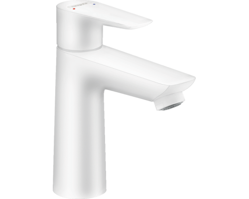 Смеситель для раковины Hansgrohe Talis 110 71710700 с донным клапаном, матовый белый Смеситель для раковины Hansgrohe Talis 110 71710700 с донным клапаном, матовый белый