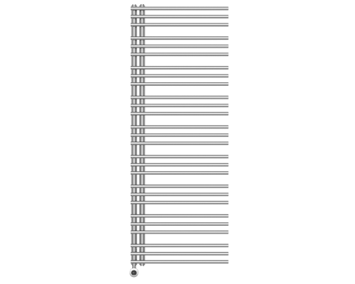 Полотенцесушитель электрический Primoclima BRUSH 1600600, 27 трубок 900W, хром PC BRUSH 900 B