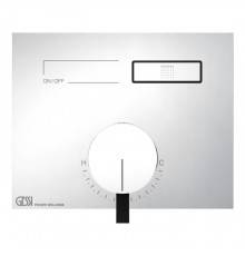 Gessi Hi-Fi Смеситель для душа, с включением 1 источника, внешняя часть, цвет: хром. 63061#031
