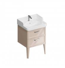 Kerama Marazzi Pompei Тумба подвесная 60см, с 2 ящиками, цвет: камео бежевый глянцевый. PO.N.60.2\CAM