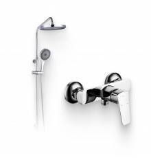 Душевой комплект Смеситель для душа IDDIS Vibe VIBSB00i03WA + Стойка SpaHome SPA3F0Ci76