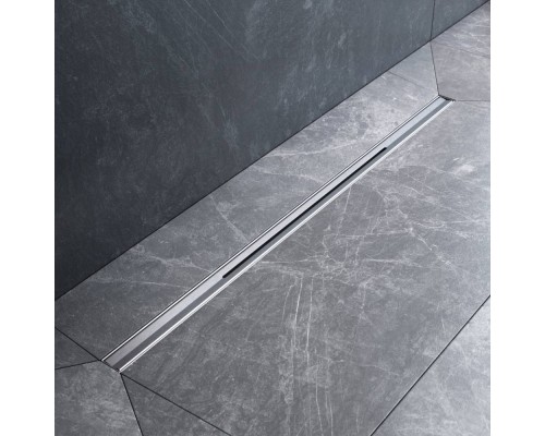 W01SC-S11-080-05SB Трап для душа линейный, универсальный затвор Slim line, 80 см W01SC-S11-080-05SB Трап для душа линейный, универсальный затвор Slim line, 80 см
