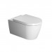 Duravit Me by Starck Сиденье для унитазов, петли нерж сталь, с микролифт, цвет: белый