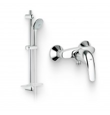 Душевой комплект Смеситель для душа Grohe Euroeco 32740000 + Гарнитур Euphoria 110 Mono 27266001