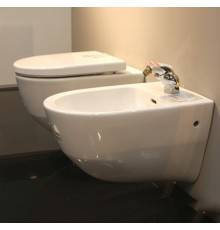 Laufen Pro Биде подвесное 53x36x33.5(43)см, с 1 отв., боковые отверстия для подвода воды, цвет: белый. 8.3095.2.000.304.1