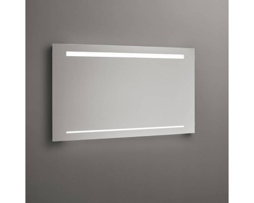 Burgbad Зеркало с подсветкой 90х64х2.5см , сенсорный выкл.с регулировкой силы света, IP24, корпус алюминий. SIHH090
