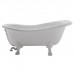 Globo Paestum Ванна 170x80x72см, отдельностоящая, цвет: белый. PA101bi/bi, PA105bi