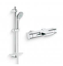 Душевой комплект Термостат Grohe Grohtherm 2000 New 34174001 для ванны с душем + Гарнитур Euphoria 110 Massage 27231001