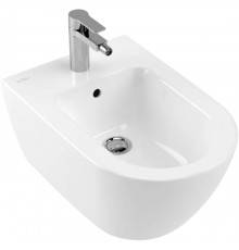 VilleroyBoch Subway 2.0 Биде подвесное 37.5х56.5х28см., 1 отв., цвет: альпийский белый. 54000001
