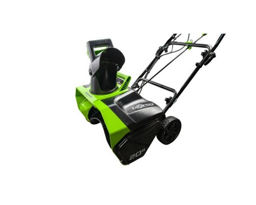 Снегоуборщик аккумуляторный Greenworks GD40SB бесщеточный (АКБ 4 А.ч; ЗУ)
