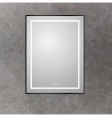 Зеркало BelBagno Kraft 80x60, с подсветкой, с подогревом, черный