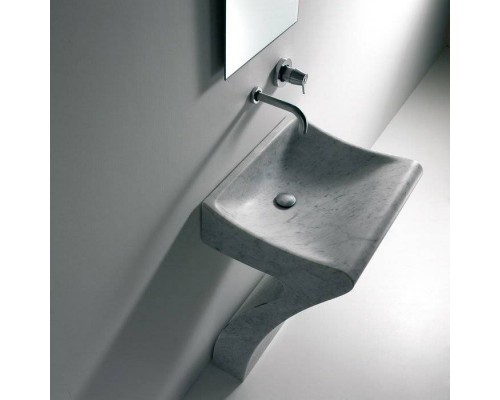 Agape Lito Раковина 55х49х85 см, без отв., мрамор Carrara, цвет: белый. ACER0731 *0 Agape Lito Раковина 55х49х85 см, без отв., мрамор Carrara, цвет: белый. ACER0731 *0