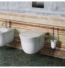 Laufen New Classic Унитаз подвесной безободковый 53х37х35см, цвет: белый. 8.2085.1.000.000.1
