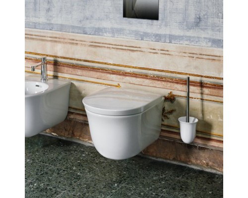 Laufen New Classic Унитаз подвесной безободковый 53х37х35см, цвет: белый. 8.2085.1.000.000.1