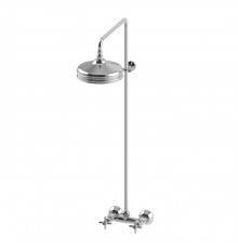 Stella Italica Душевой комплект 3283/301/314A-220: смеситель, штанга+верхний душ 220мм, цвет: хром. IT 02412 CR00