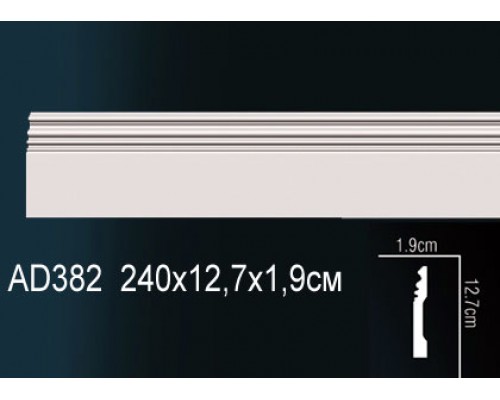 Плинтус напольный AD382