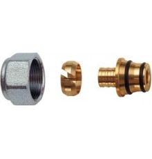 Фитинги цанговые Концовка для пластиковых труб, М24х19, 14х1,5 FAR FC 6052 6563