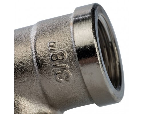 Угольник STOUT ВВ никелированный 3/8 (SFT-0014-000038)