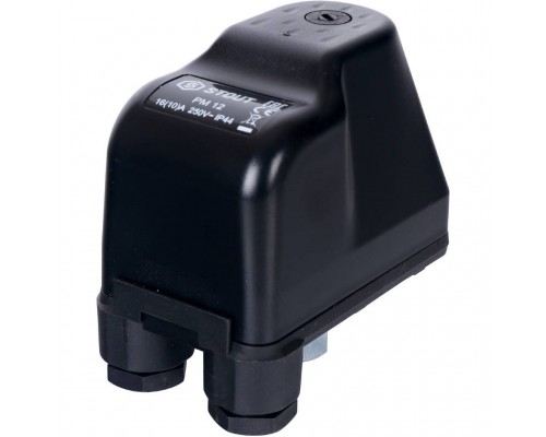 1 Реле давления для водоснабжения STOUT PM12G, 3-12 бар, 1/4, с накидной гайкой SCS-0001-000012 (SCS-0001-000012)