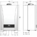 Газовый настенный котел Baxi ECO Nova 24F 100021428 двухконтурный турбированный (100021428)