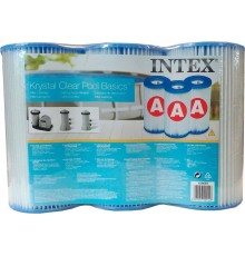 Картридж Intex Krystal Clear тип A 29003 для фильтр-насосов, 3 шт.