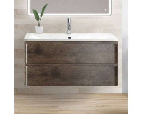 Тумба под раковину BelBagno Albano 80 подвесная, robere nature grigio