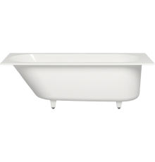 Ванна из искусственного камня Salini Ornella 180x80 см, с ножками, матовая