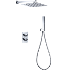 Душевой комплект Allen Brau Infinity 5.21016-00 С ВНУТРЕННЕЙ ЧАСТЬЮ, хром