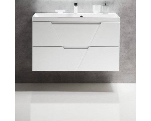 Тумба под раковину BelBagno Vittoria 100 bianco lucido