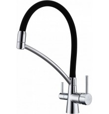 Смеситель для кухни Paulmark Siegen Si213111-CR с гибким изливом