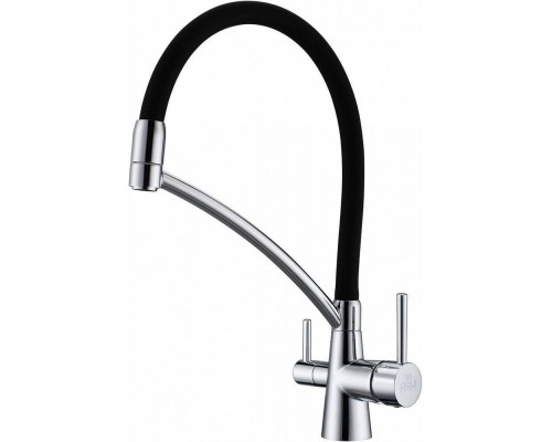 Смеситель для кухни Paulmark Siegen Si213111-CR с гибким изливом