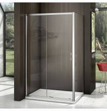 Душевой уголок Good Door Latte WTW+SP-C-WE 110x90 + очиститель для стекол