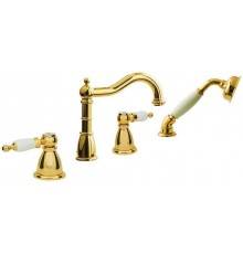 Смеситель на борт ванны Boheme Oro 395