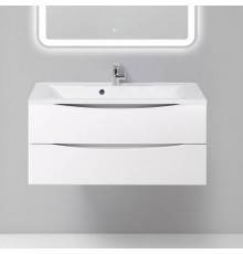 Тумба под раковину BelBagno Marino 100 bianco lucido, подвесная