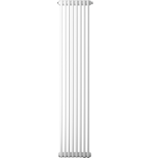 Радиатор стальной Zehnder Charleston 3150/08 3-трубчатый, подключение V001, белый, с кронштейнами