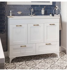 Тумба под раковину Sanflor Ванесса 105, напольная, белая