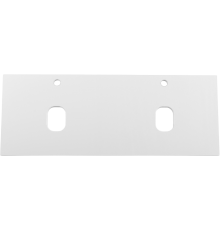 Столешница BelBagno EK-120-2-BL bianco lucido, 2 отверстия