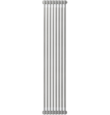 Радиатор стальной Zehnder Charleston 2180/08 2-трубчатый, подключение 1270, technoline, с кронштейнами
