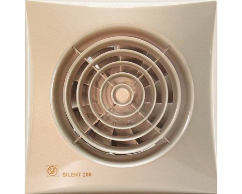 Вытяжной вентилятор Soler Palau Silent -200 CZ champagne