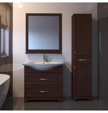 Мебель для ванной комнаты ASB-Woodline Берта 85 орех антикварный