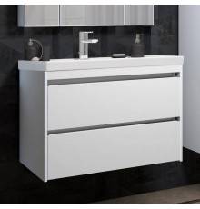 Тумба под раковину Opadiris Фреш 80 белая, вар.2