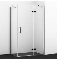 Душевой уголок Wasserkraft Aller 10H10RB black matt, 120x100 см