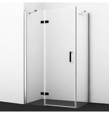 Душевой уголок Wasserkraft Aller 10H10LB black matt, 120x100 см